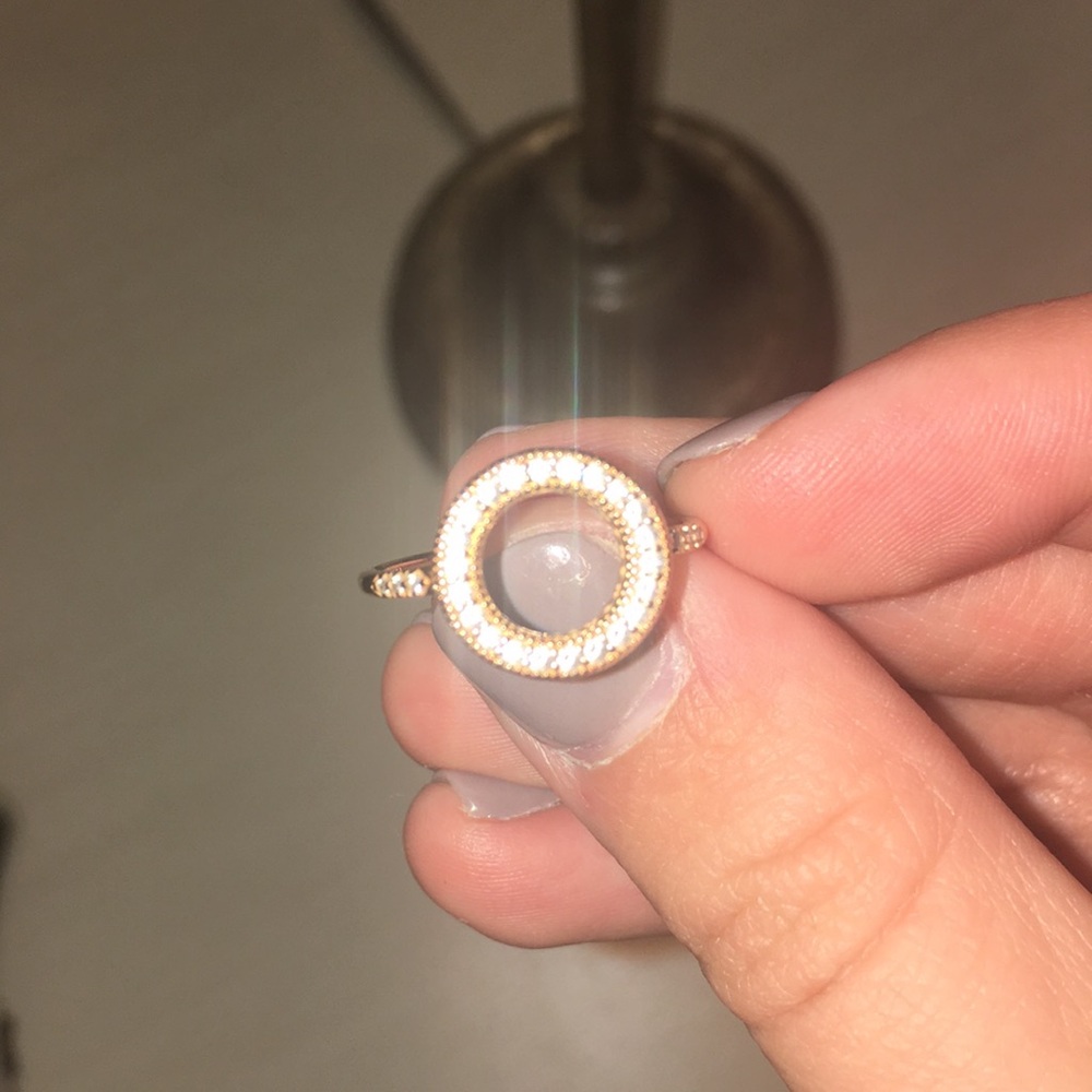 Hearts of Pandora Halo Ring